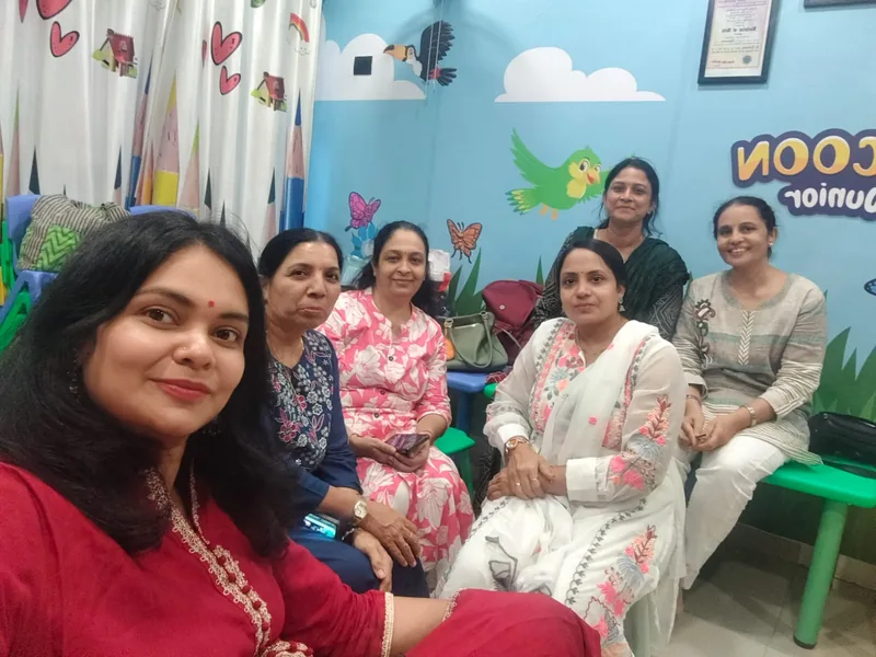 Kocoon Junior child development center therapy team Ahmedabad