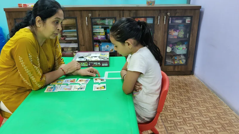 Autism support session at Kocoon Junior child development center Ahmedabad