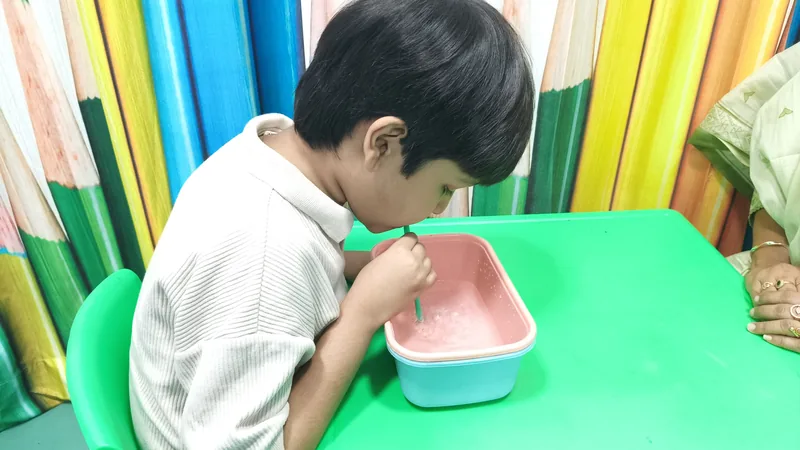 Sensation and sensory therapy for child at Kocoon Junior